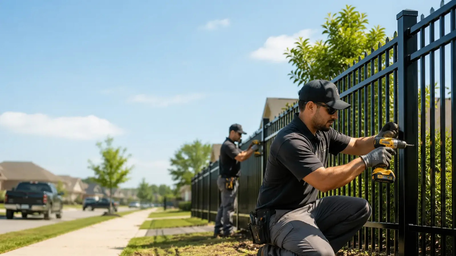 Metal Fence Installation in Brockport, NY
